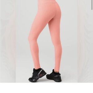 ALO Yoga High-Waist Airbrush Legging - Strawberry Lemonade Full 28”